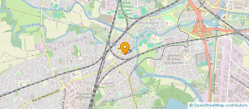 localisation de l'entreprise CIBAG à STRASBOURG