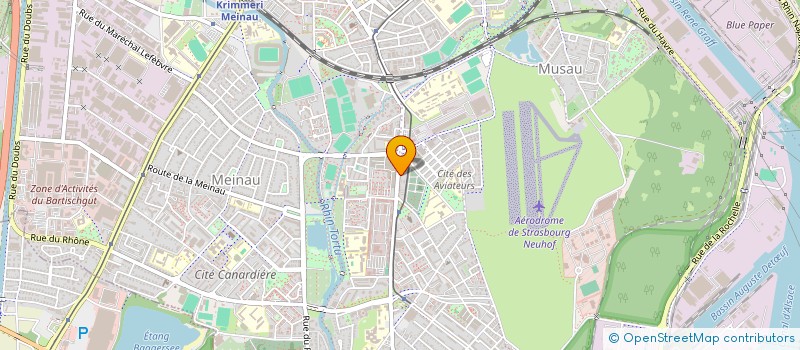 localisation de l'entreprise CIBAK SARL à STRASBOURG