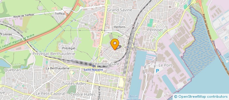 localisation de l'entreprise CIBAO  SAINT-NAZAIRE