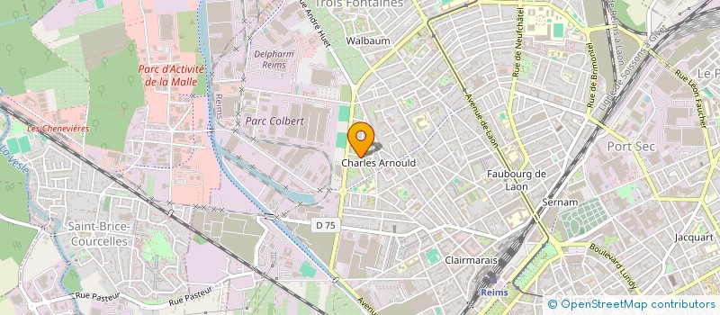 localisation de l'entreprise CIBARDE  REIMS