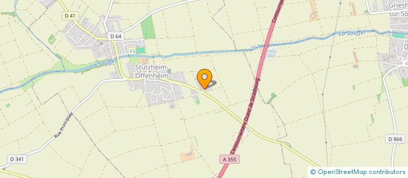 localisation de l'entreprise CIBB (CONSTRUCTION INNOVATION BOIS BETON)  WILLGOTTHEIM