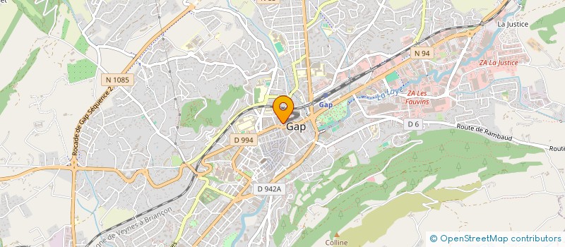 localisation de l'entreprise CIBC ALPES PROVENCE  GAP