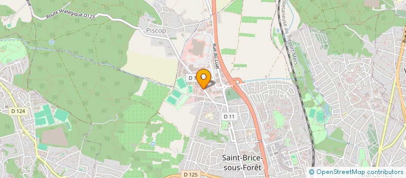 localisation de l'entreprise CIBE à SAINT-BRICE-SOUS-FORET