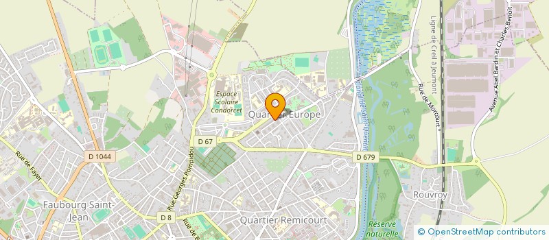 localisation de l'entreprise CIBELE à SAINT-QUENTIN
