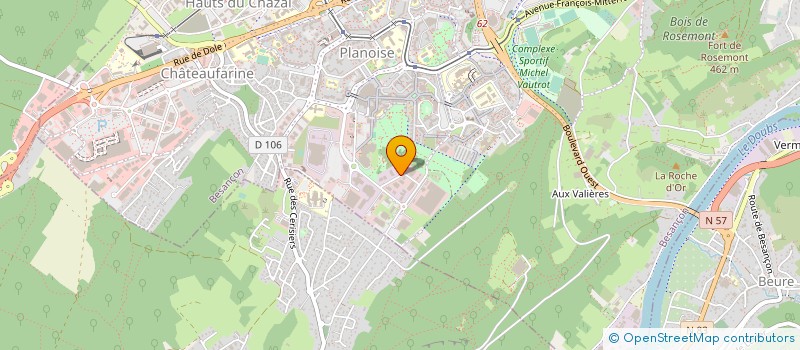 localisation de l'entreprise CIBEST GROUP  BESANCON