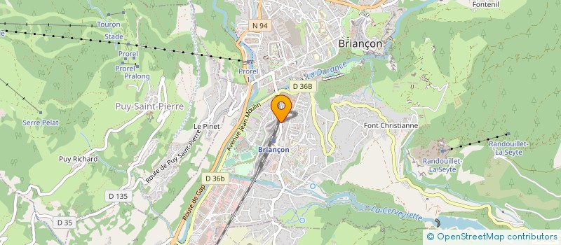 localisation de l'entreprise CIBIAMO à BRIANCON
