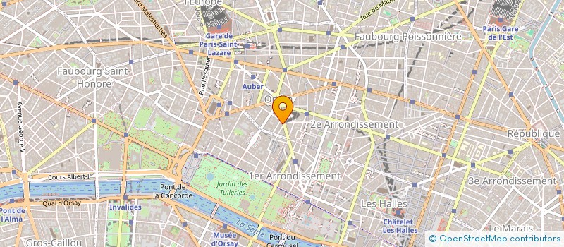 localisation de l'entreprise CIBIE VENDOME à PARIS