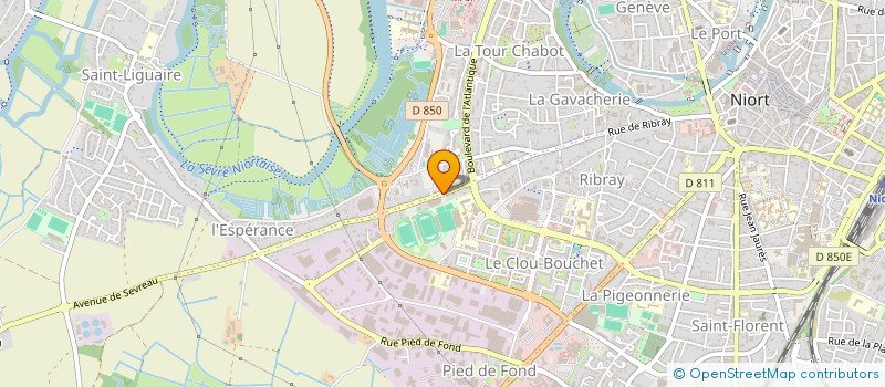 localisation de l'entreprise CIBL'ACTION SOLIDAIRE à CHASTEAUX