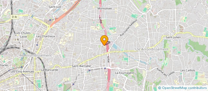 localisation de l'entreprise CIBLE  MARSEILLE