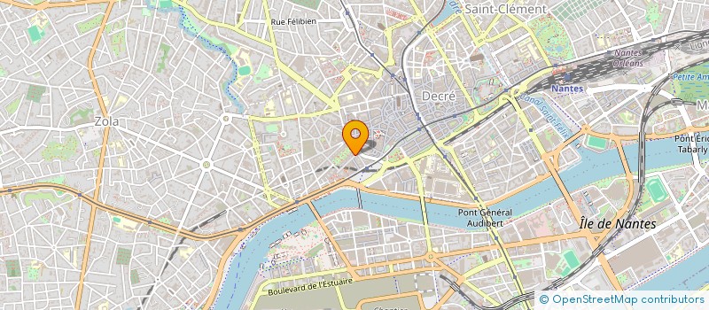 localisation de l'entreprise CIBLE OUEST CONSEIL à NANTES