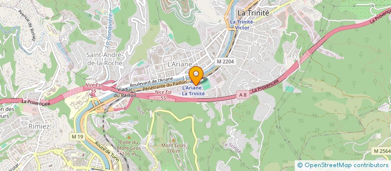 localisation de l'entreprise CIBLIMMO à LA TRINITE