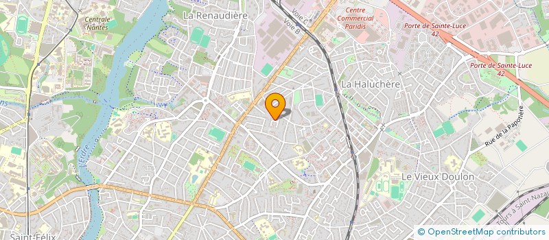 localisation de l'entreprise CIBO à NANTES