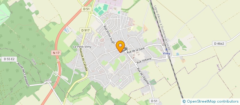 localisation de l'entreprise CIBOLA à VIMY