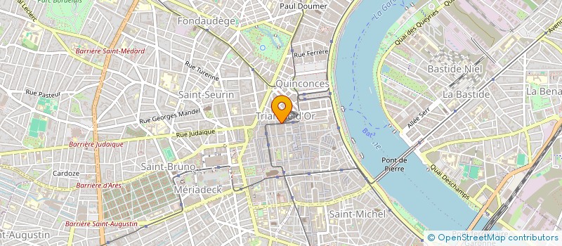 localisation de l'entreprise CIBOPRESS à BORDEAUX