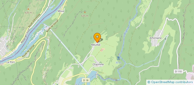 localisation de l'entreprise CIBORCA  SONTHONNAX-LA-MONTAGNE