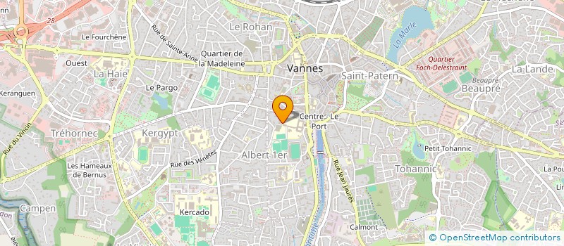 localisation de l'entreprise CIBOSS à VANNES
