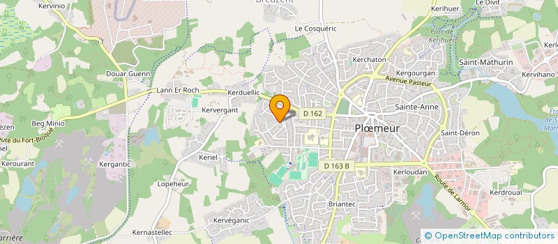 localisation de l'entreprise CIBOUL à PLOEMEUR