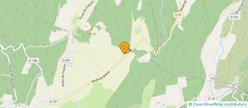 localisation de l'entreprise CIBOULETTE  SIMIANE-LA-ROTONDE