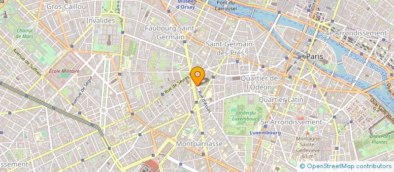 localisation de l'entreprise CIBOULETTE & CIE  PARIS