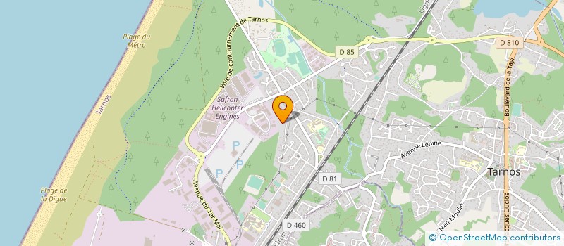 localisation de l'entreprise CIBOULO  TARNOS