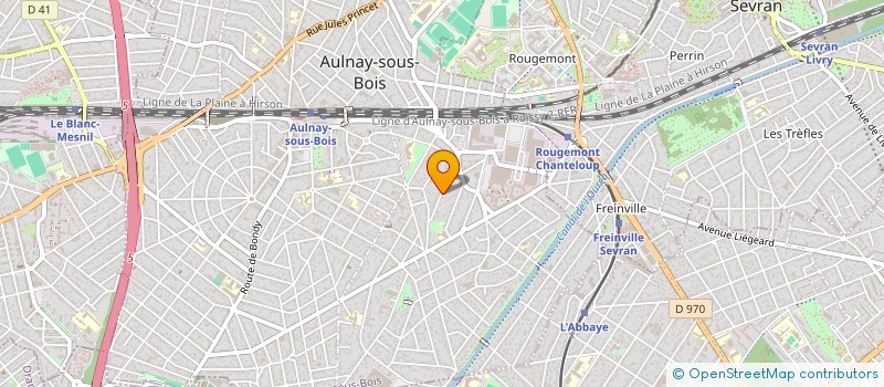 localisation de l'entreprise CIBS à AULNAY-SOUS-BOIS
