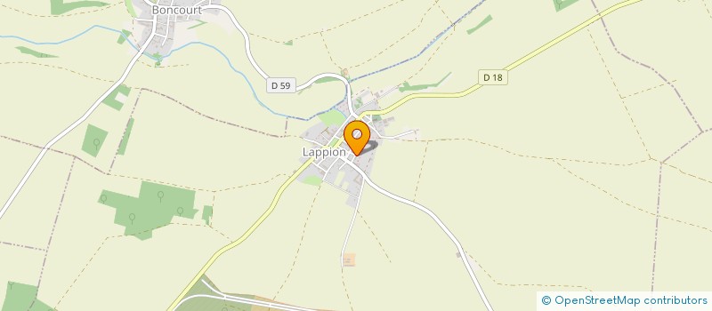 localisation de l'entreprise CIBZ SARL à LAPPION