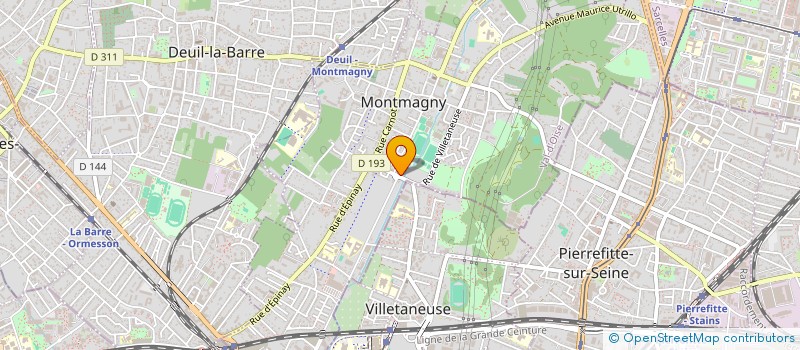 localisation de l'entreprise CIC  MONTMAGNY