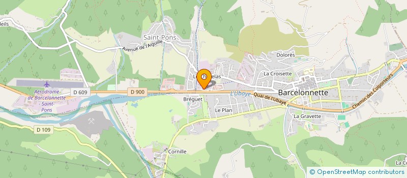 localisation de l'entreprise CIC BASTMAN à BARCELONNETTE