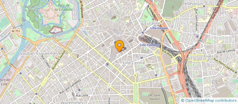 localisation de l'entreprise CIC CONSEIL EN IMMOBILIER COMMERCIAL à LILLE