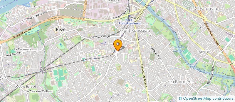 localisation de l'entreprise CICA ARTS & VIE  REZE