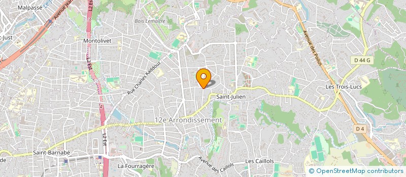 localisation de l'entreprise CICADA PRODUCTION à MARSEILLE