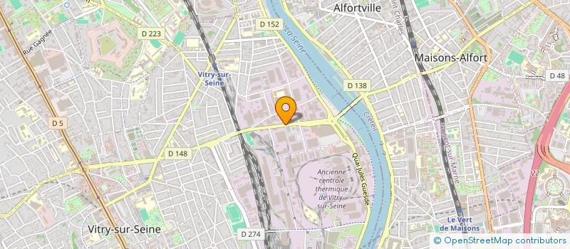 localisation de l'entreprise CICAP  VITRY SUR SEINE