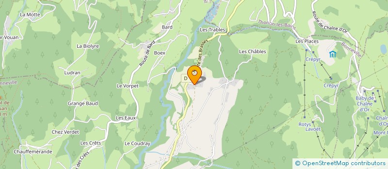 localisation de l'entreprise CICAS  VIUZ-EN-SALLAZ