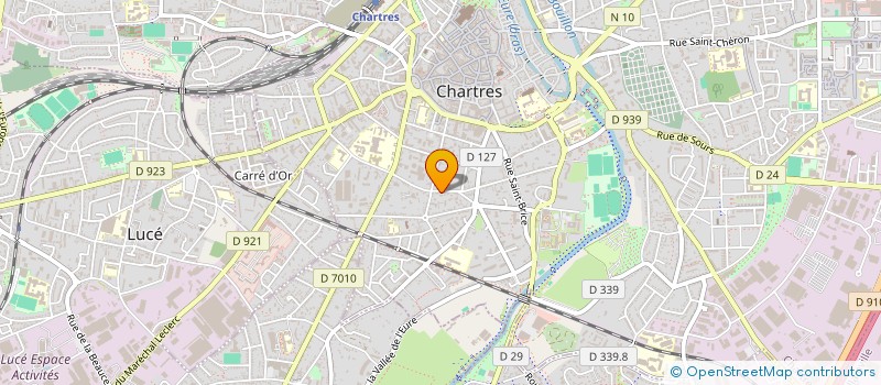 localisation de l'entreprise CICAX à CHARTRES