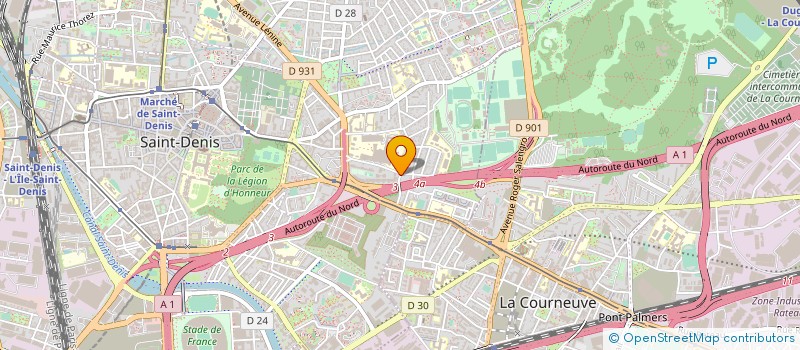 localisation de l'entreprise CICE PLAFONDS SUSPENDUS à SAINT-DENIS