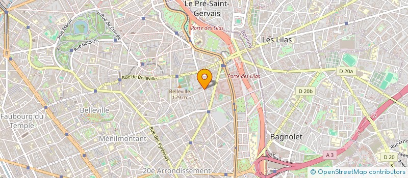 localisation de l'entreprise CICEK  PARIS