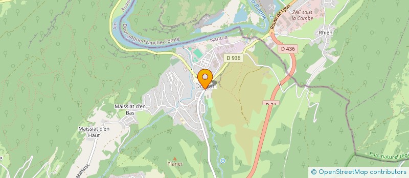 localisation de l'entreprise CICEMA BEAUTE  DORTAN