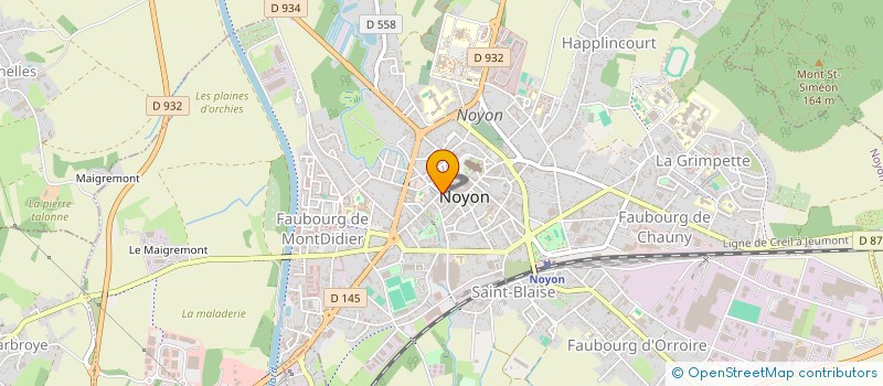 localisation de l'entreprise CICERO à NOYON