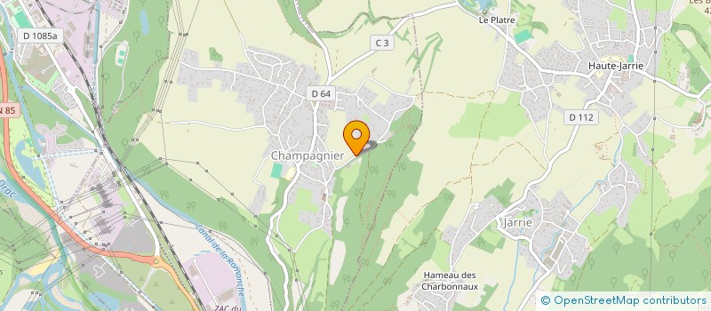 localisation de l'entreprise CICERONE  CHAMPAGNIER