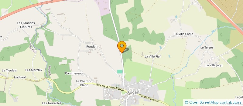localisation de l'entreprise CICF L'ATELIER  AUGAN