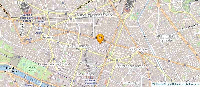 localisation de l'entreprise CICI à PARIS
