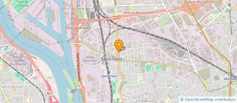 localisation de l'entreprise CICIBEBESWORLD  SAINT-FONS