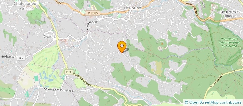 localisation de l'entreprise CICION RAIL CONSULTING  OPIO