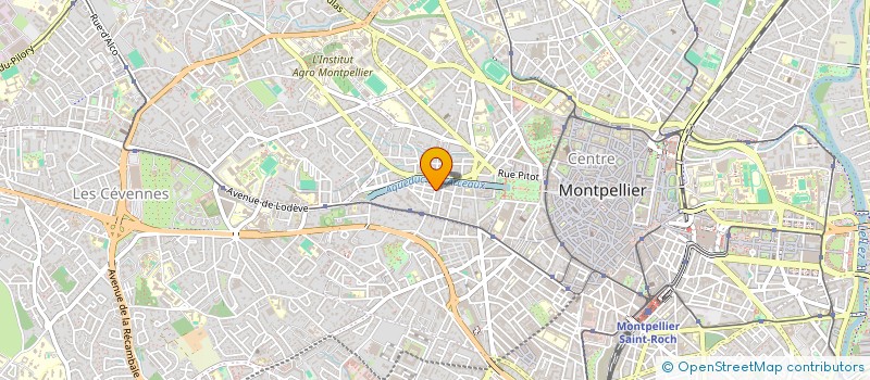 localisation de l'entreprise CICO à MONTPELLIER