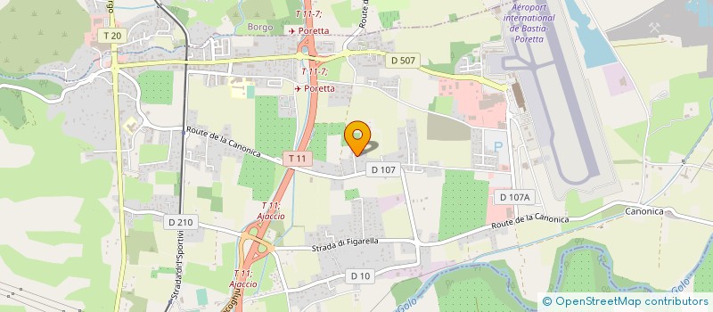 localisation de l'entreprise CICO CARRIERE à BORGO