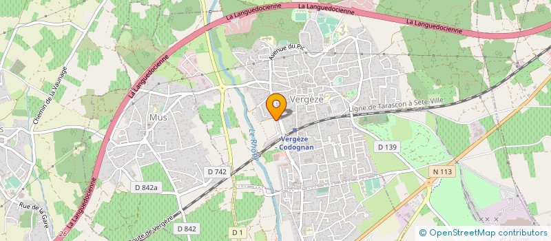 localisation de l'entreprise CICO RENOVATION  VERGEZE