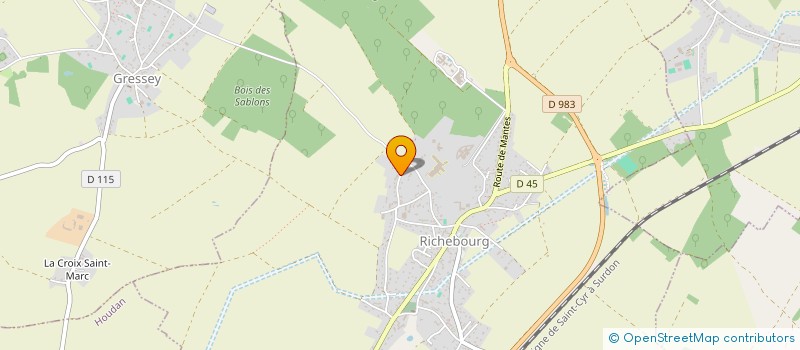 localisation de l'entreprise CICOM INTER TRANSPORTS  GRESSEY