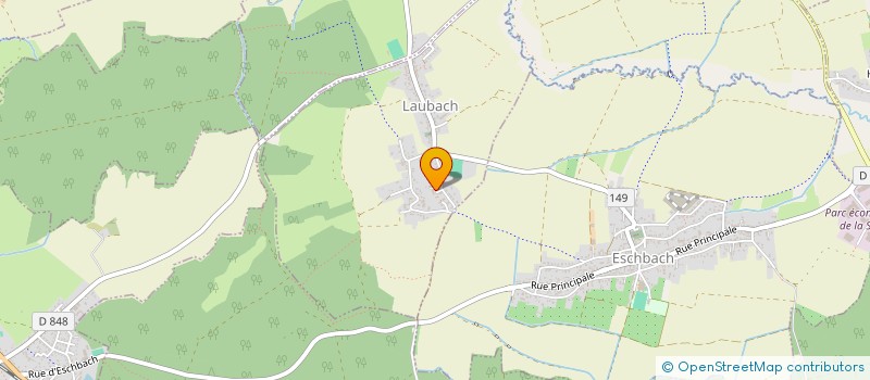 localisation de l'entreprise CICOMORE  LAUBACH