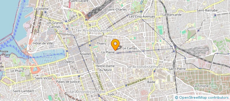localisation de l'entreprise CICVDA MUSIC à MARSEILLE