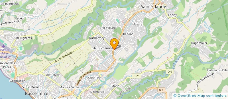 localisation de l'entreprise CID à SAINT-CLAUDE